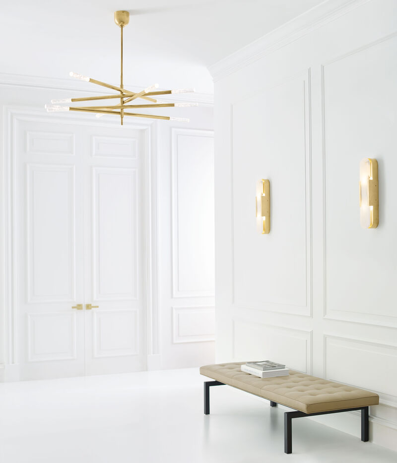 Rousseau Grande Eight Light Chandelier