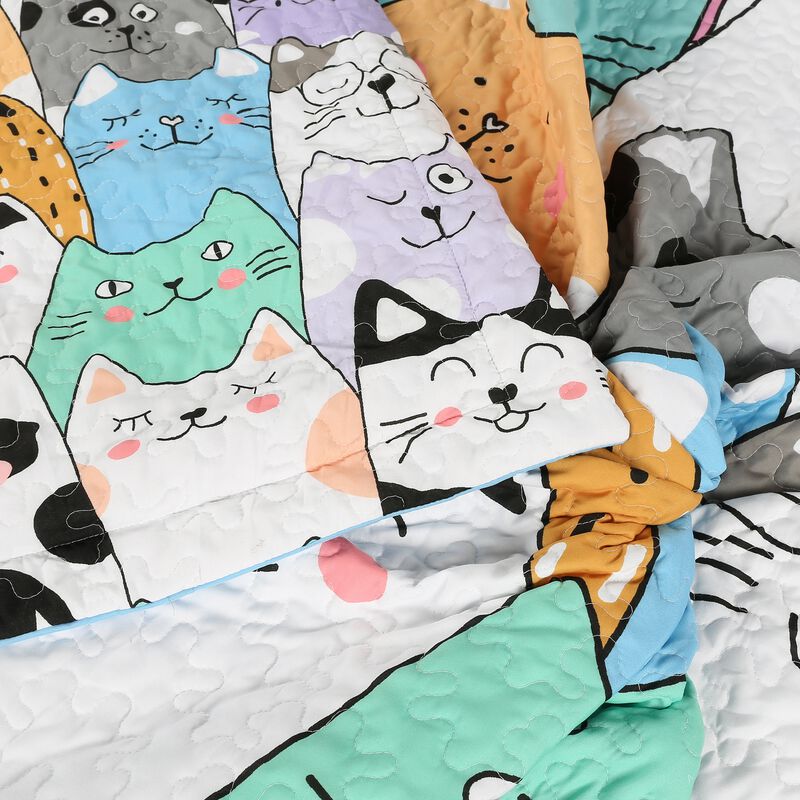 MarCielo Kids Girls Quilt Set Bedspread Coverlet Set Full