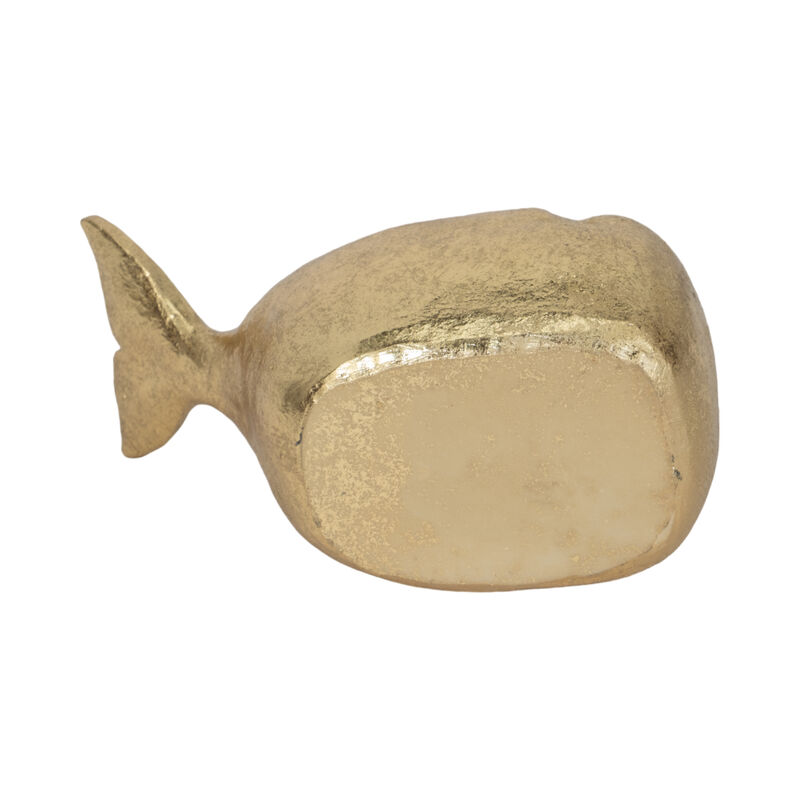 8" Polyresin Coastal Whale
