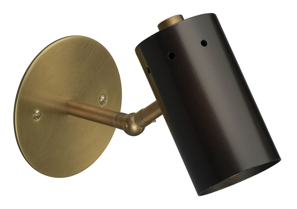 Milano Sconce, Oiled Bronze