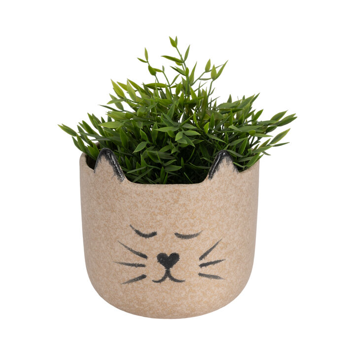 7" Kitty Planter