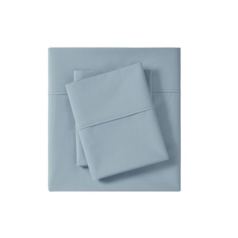 Belen Kox Luxe Teal Peached Percale Sheet Set, Belen Kox