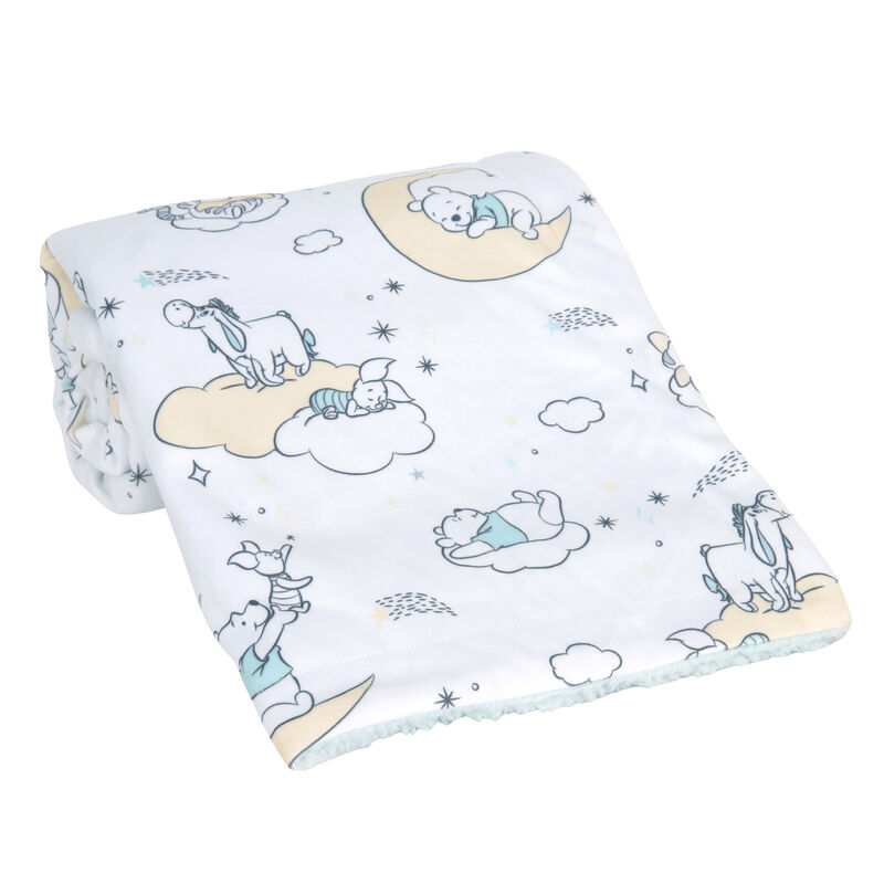 Lambs & Ivy Disney Baby Cozy Friends Winnie the Pooh Fleece Baby Blanket