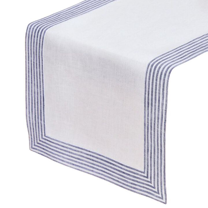 Solino Home 100% Pure Linen Table Runner | Lucca for Spring & Easter
