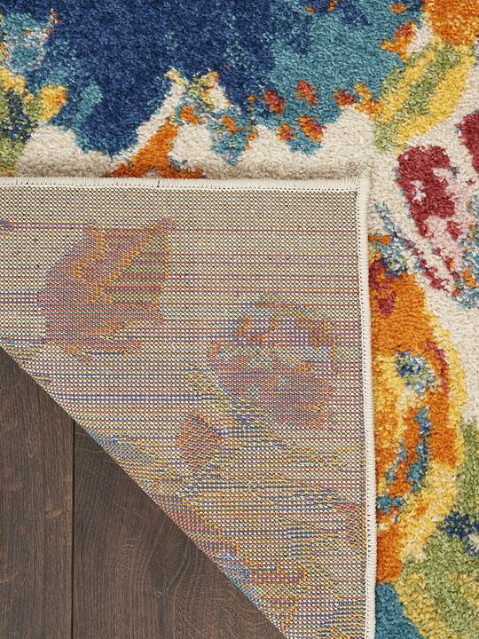 Allur ALR07 Ivory/Multicolor 7'10" x 9'10" Rug