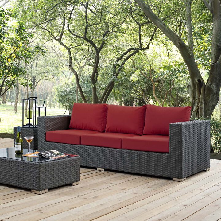 Modway - Sojourn Outdoor Patio Sunbrella® Sofa