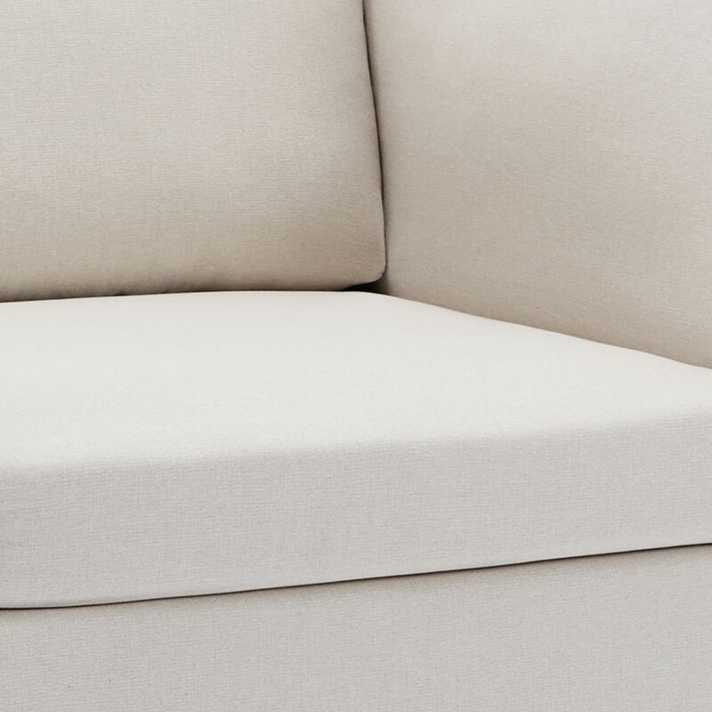 Merax Modern Armchair with Ottoman Set