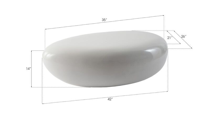 River Stone Small Coffee Table
