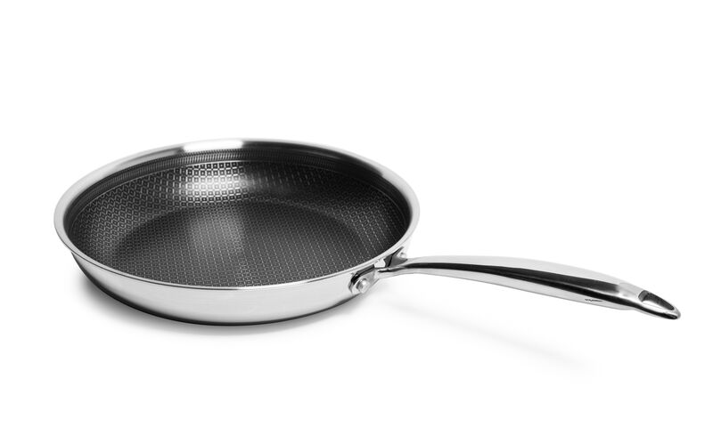 Tri-ply Stainless Steel Diamond Nonstick 10 in. Frying Pan