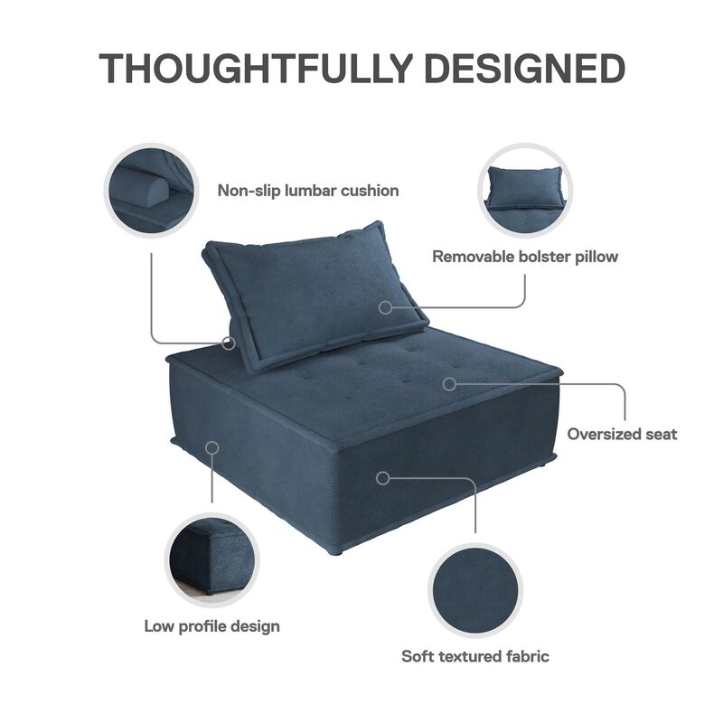 Paloma Upholstered Single Sofa Chair