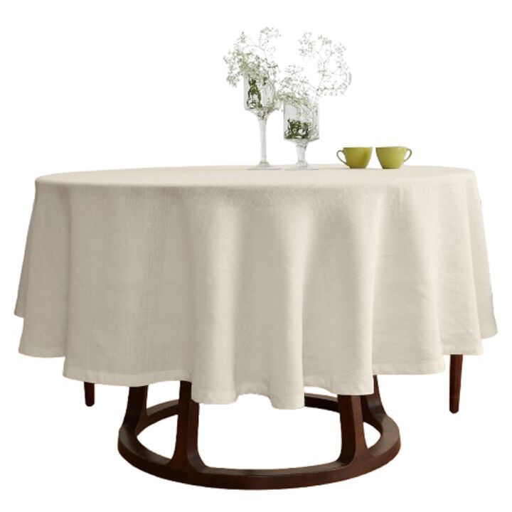 Solino Home 100% Pure Linen Round Tablecloth | Sonoma Solino Home 100% Pure Linen Round Tablecloth | Sonoma
