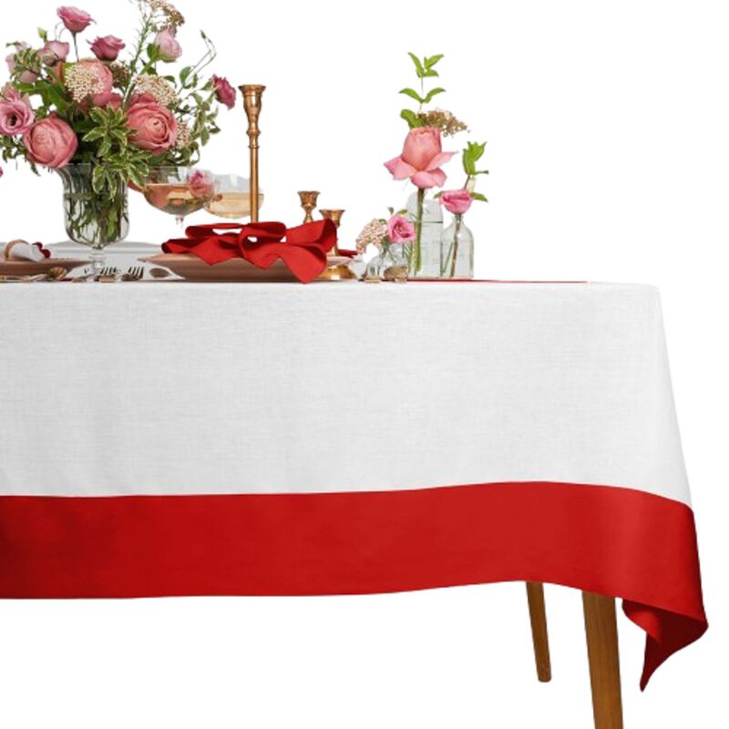 Solino Home 100% Pure Linen Tablecloth | Contempo