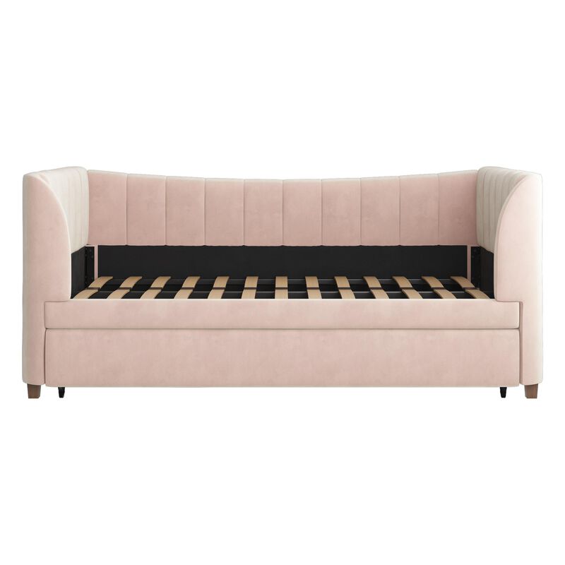 Little Seeds Valentina Upholstered Daybed with Trundle