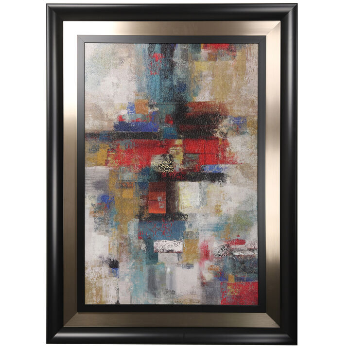 Canvas Framed Print IX