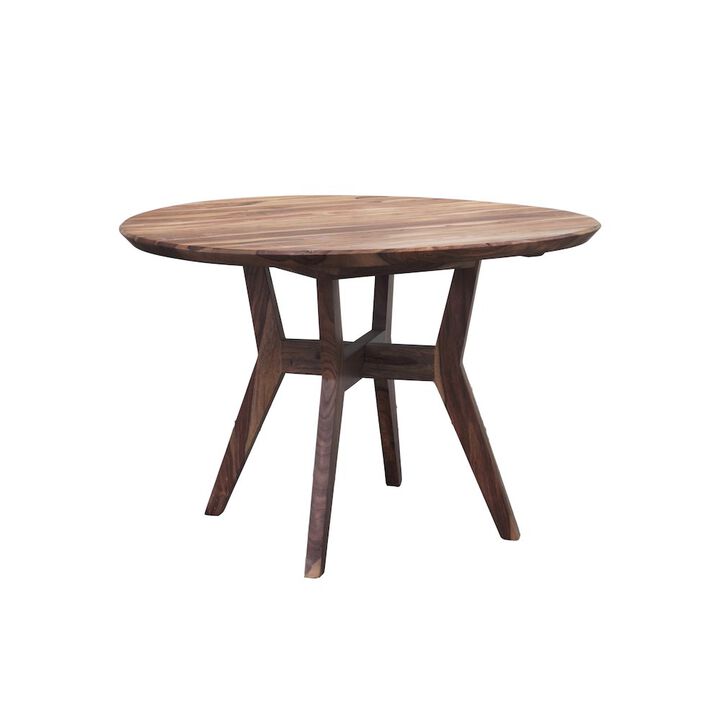 Porter Designs Urban Solid Sheesham Wood Dining Table, Brown