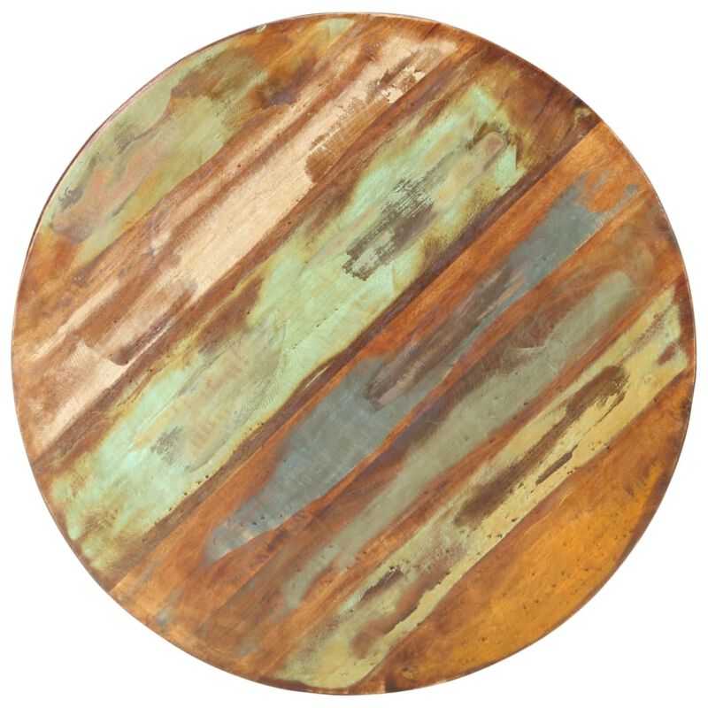 vidaXL Coffee Table 26.8"x16.9" Solid Reclaimed Wood