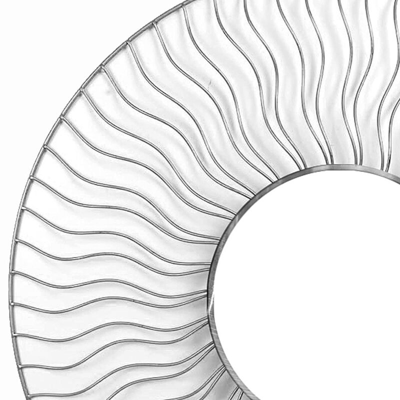 NOVA OF CALIFORNIA Sunburst 36 Round Wall Mirror (set of two)