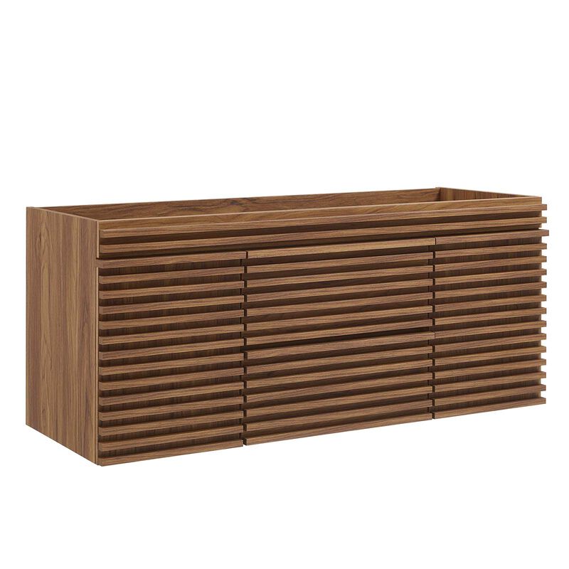 Render 48" Wall-Mount Bathroom Vanity Cabinet