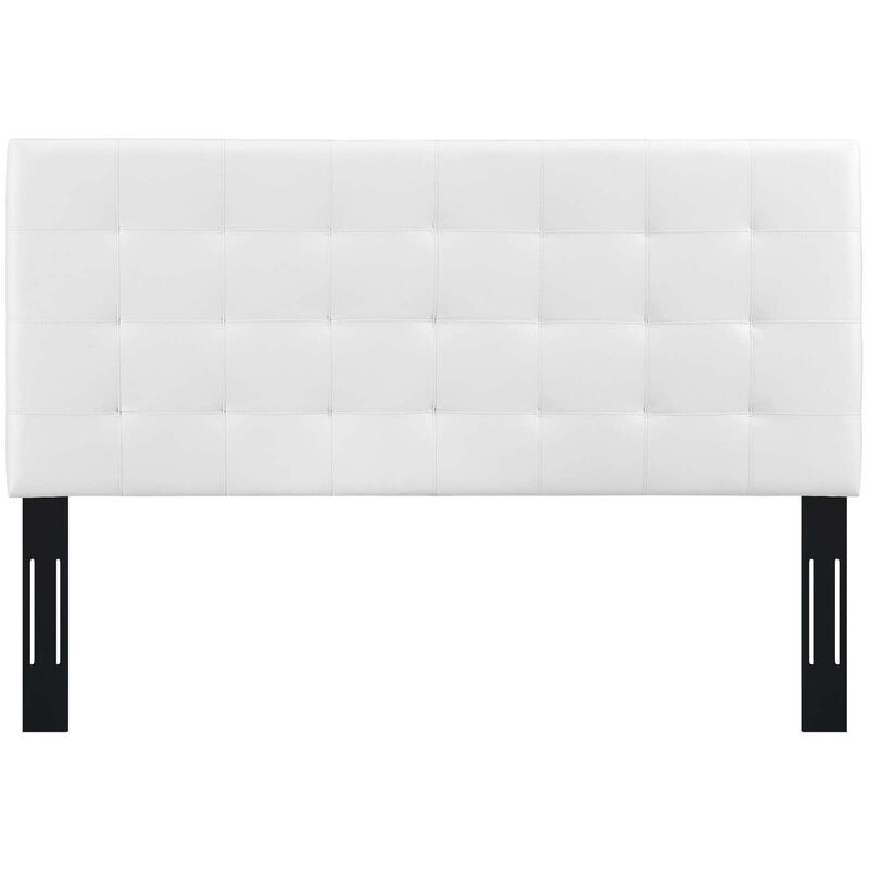 Modway - Paisley Tufted Full / Queen Upholstered Faux Leather Headboard
