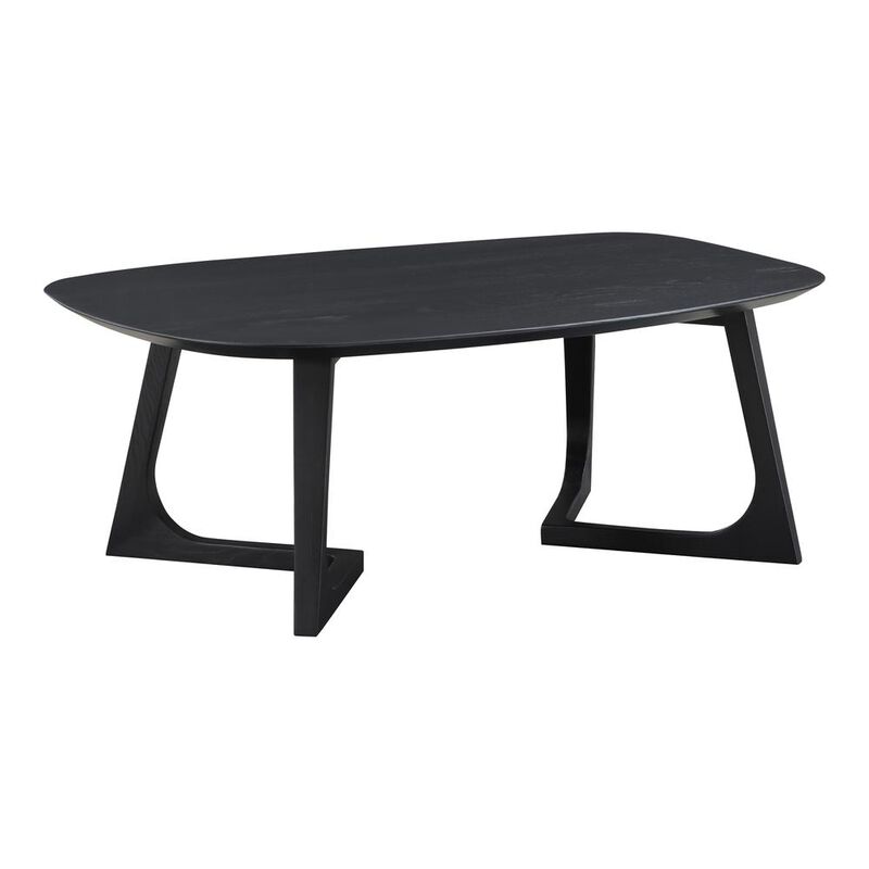 Moe's Home Collection GODENZA COFFEE TABLE SMALL BLACK ASH