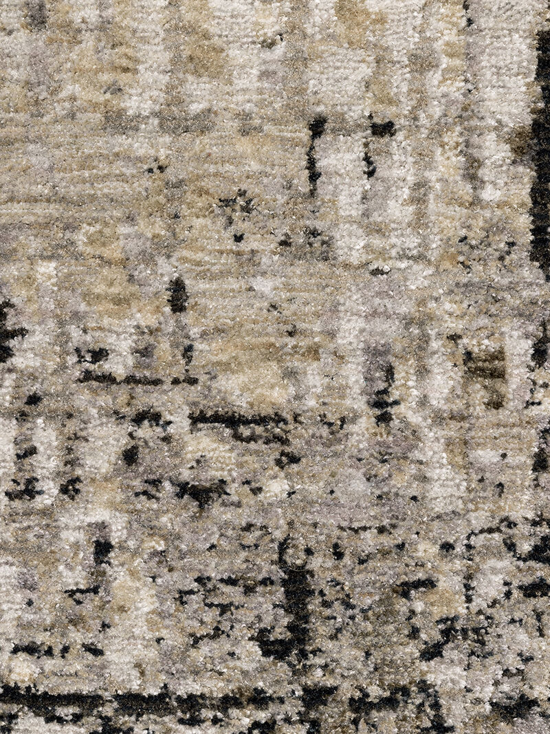 Nebulous 3'3" x 5' Grey/Charcoal Rug