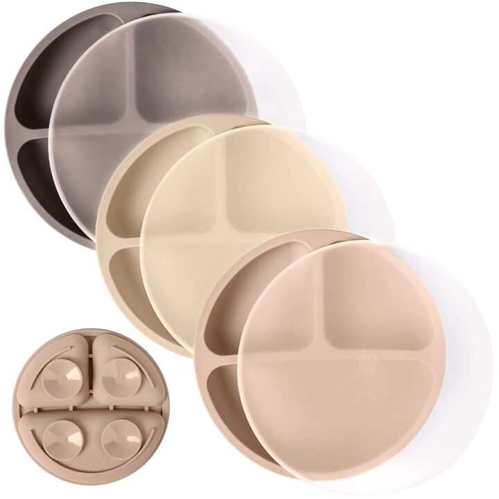 Baby Plates with Lids