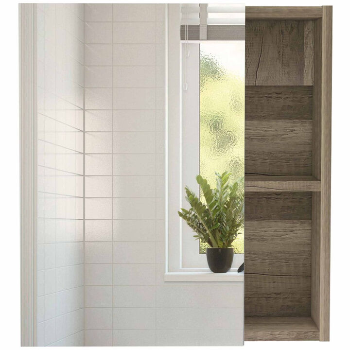 Medicine Cabinet Mirror Clifton, Bathroom, Pine