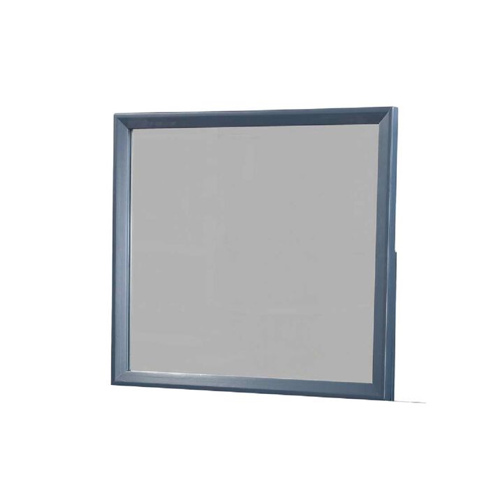 Tamarack Landscape Mirror in Blue