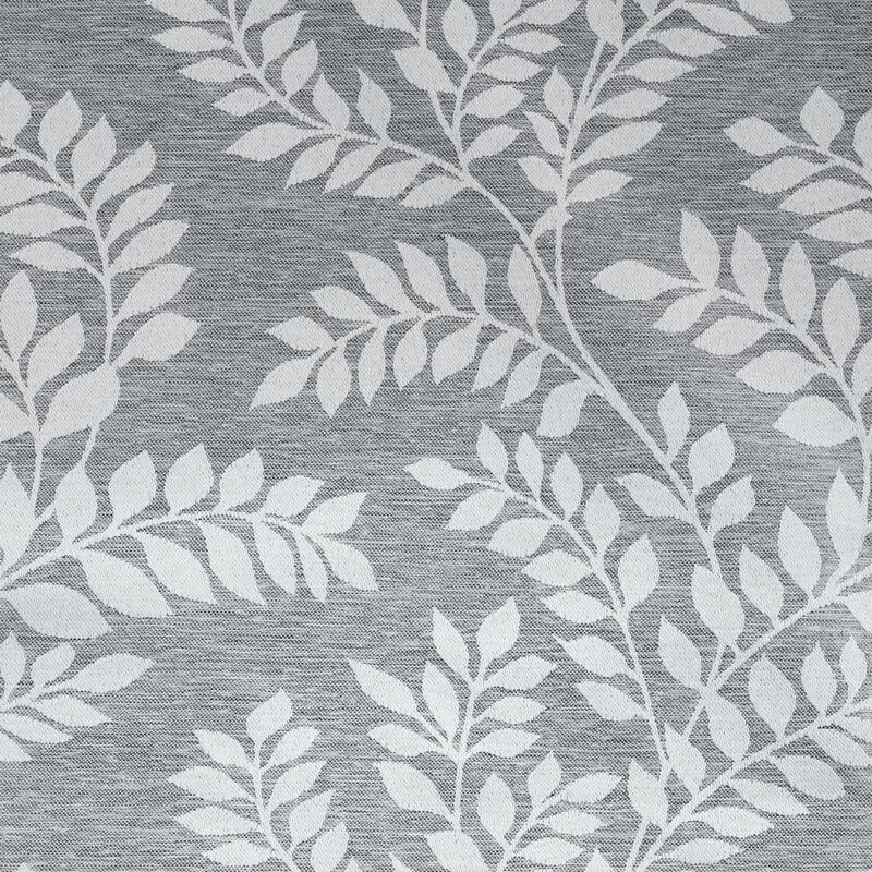 Thermaplus Patricia Blackout Providing Absolute Privacy Minimal Look to Any Room Grommet Curtain Panel 52" x 84" Silver