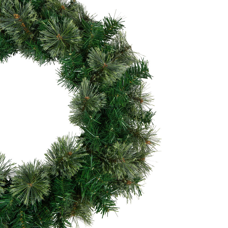 Oregon Cashmere Pine Artificial Christmas Wreath  24-Inch  Unlit