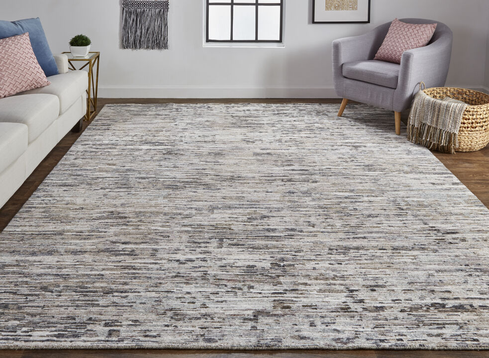 Conroe 6821F Gray/Blue/Silver 2' x 3' Rug