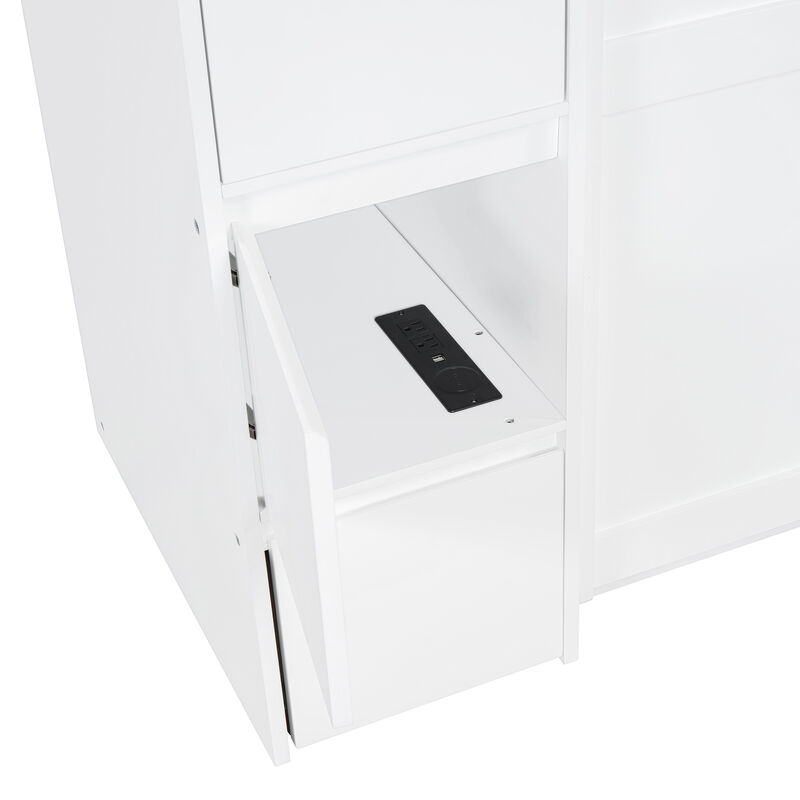 Merax Murphy Bed with Drawers