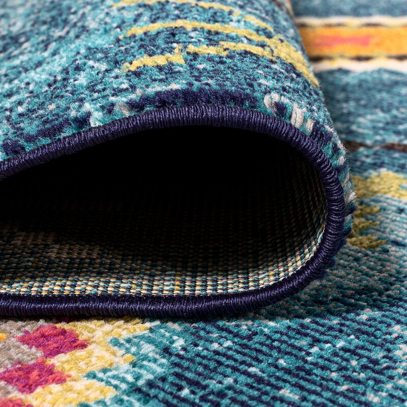 Tribal Love Geometric Area Rug