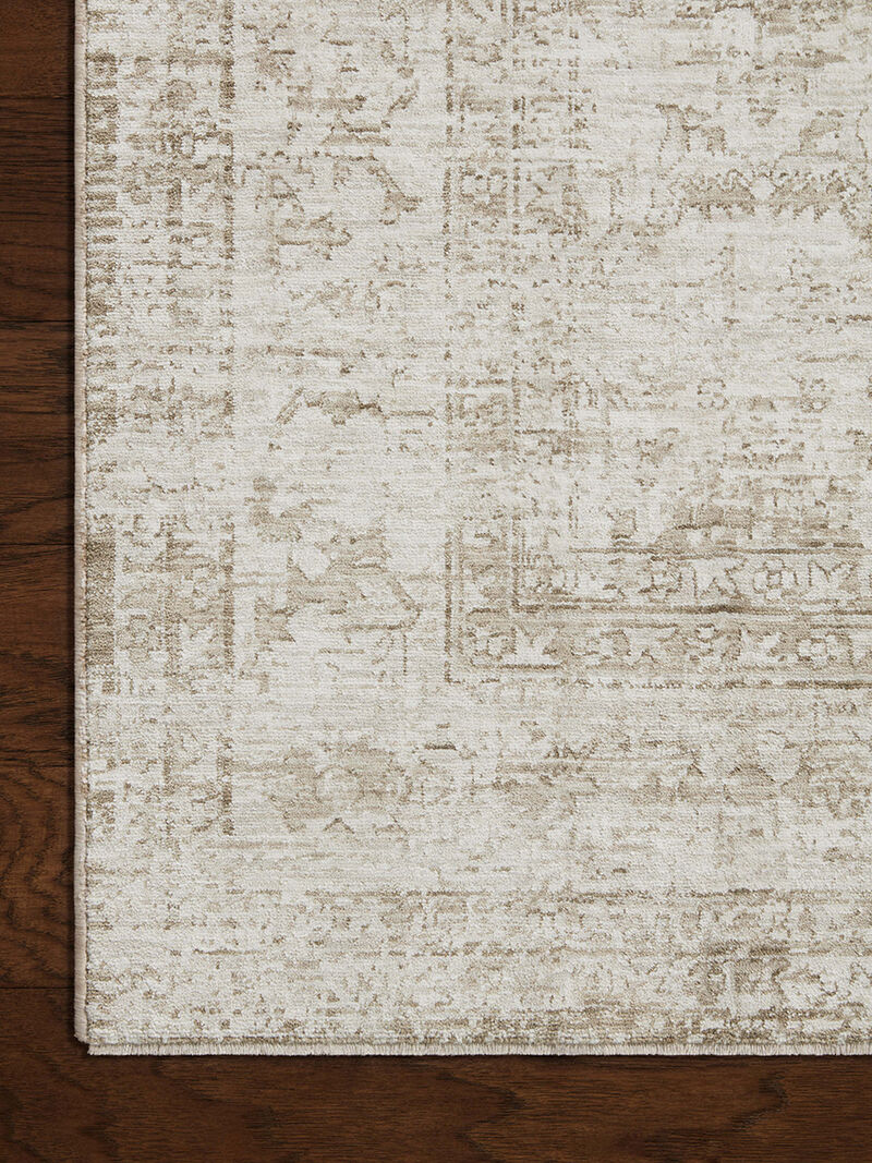 Honora Ivory/Natural 3'9" x 5'9" Accent Rug by Amber Lewis x Loloi