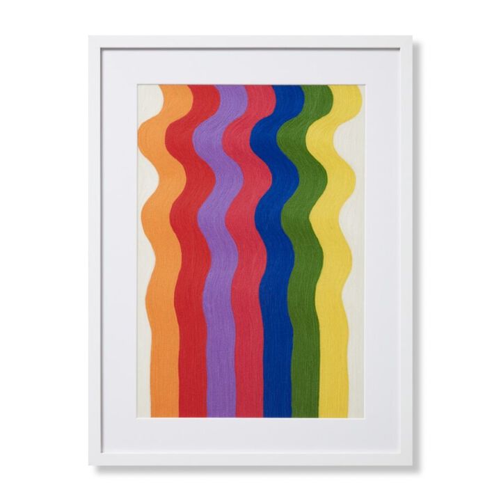 Inclusion Multi Ivory Wall Art