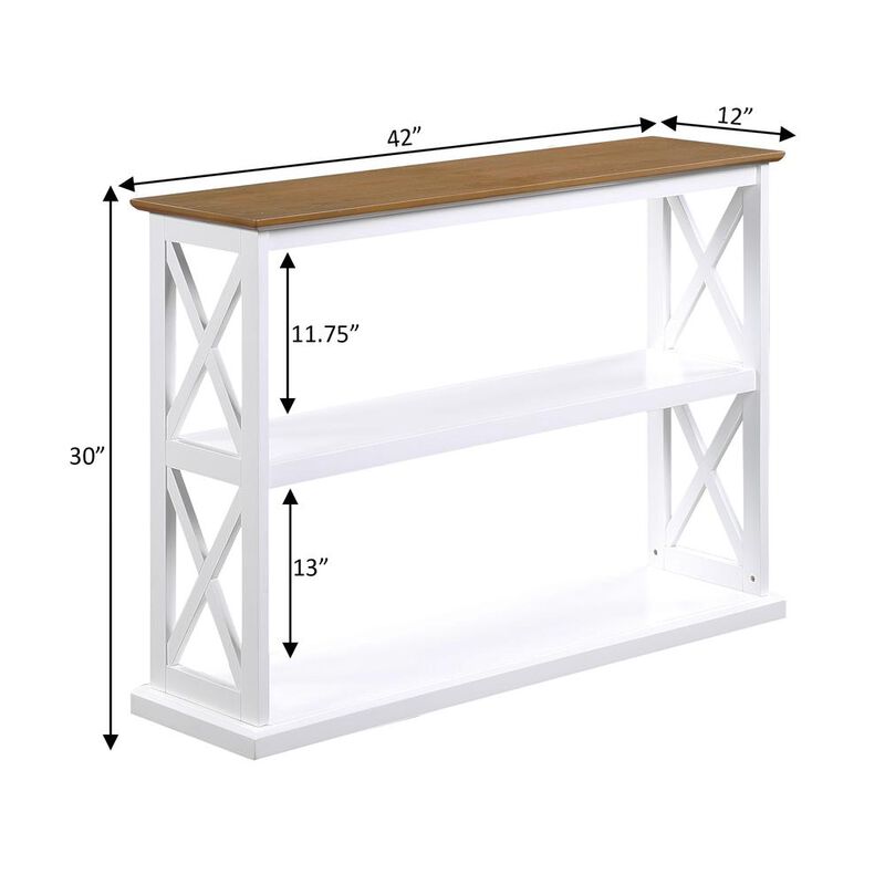 Convenience Concepts Coventry Console Table with Shelves