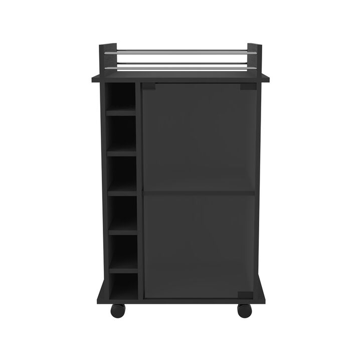 Bar Cart Baltimore, Living Room, Black