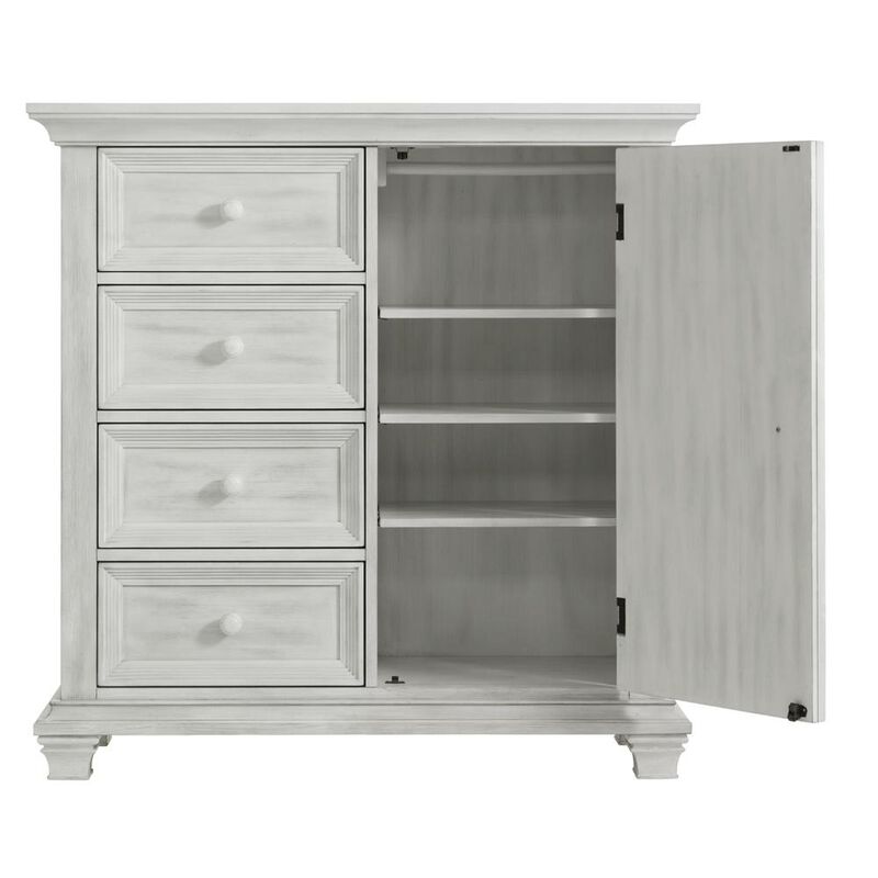 Oxford Baby Weston Chifferobe Vintage White