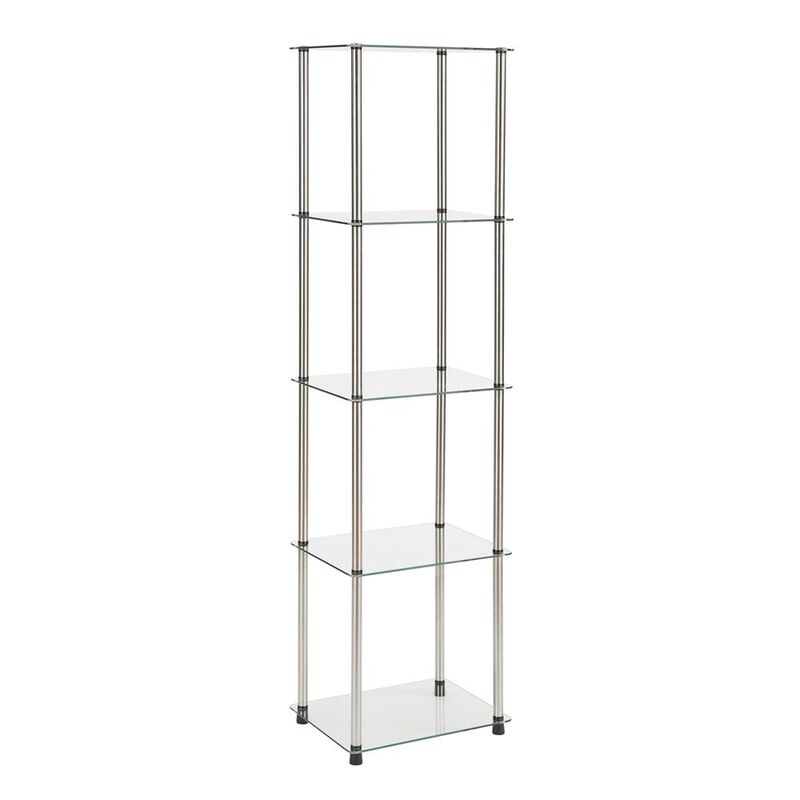 Convience Concept, Inc. Designs2Go Classic Glass 5 Tier Glass Tower