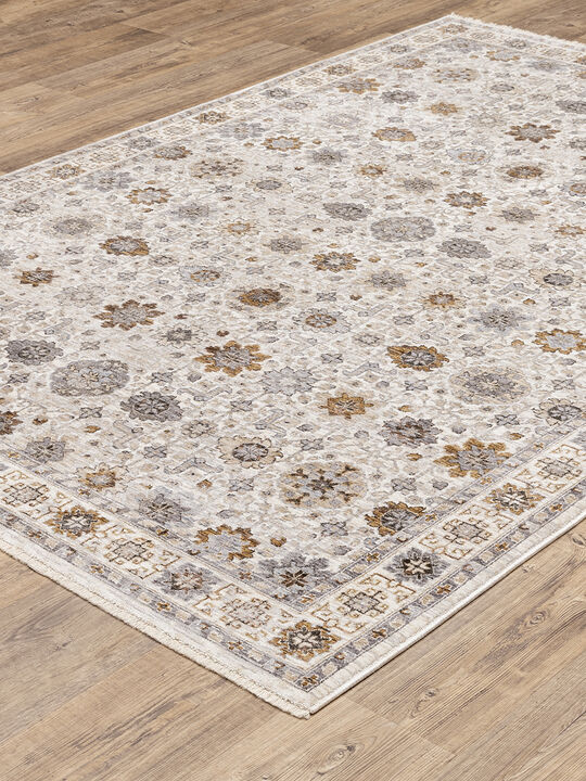 Maharaja 2' x 3' Ivory Rug