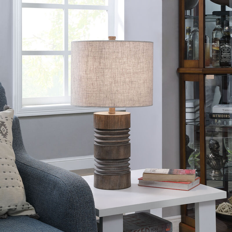 Round Roanoke Table Lamp