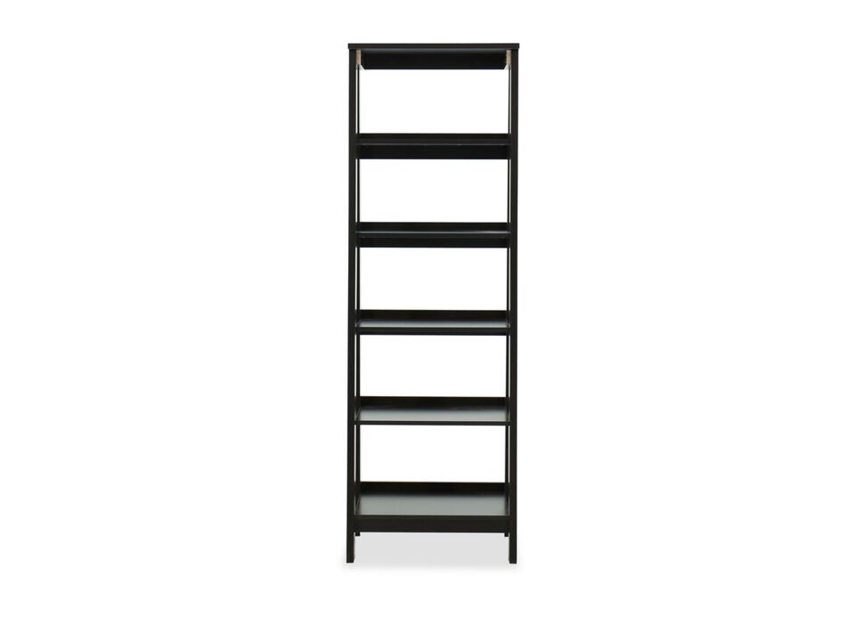 Trestle Bookcase - Espresso