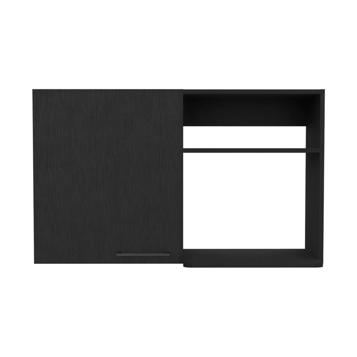 Wall Cabinet Burwood Kitchen, Kitchen, Black
