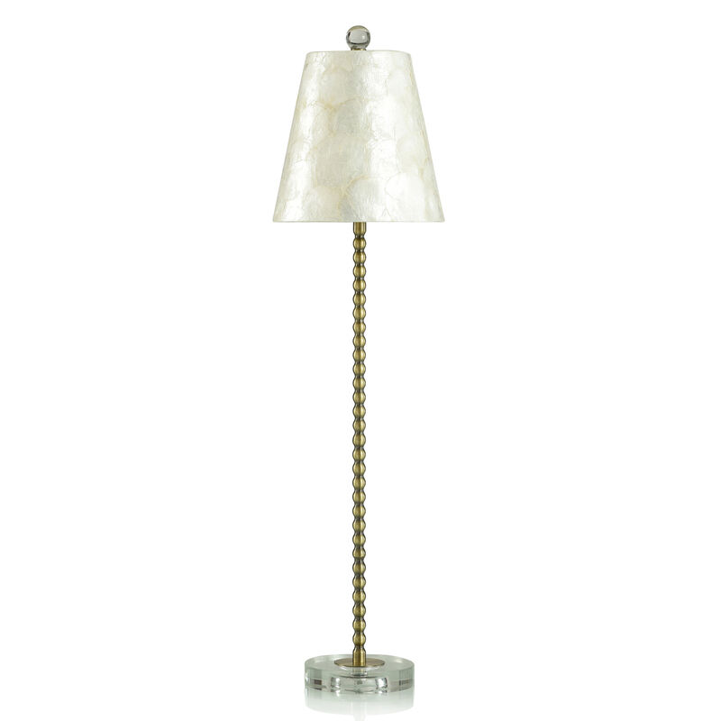 Capiz Slim Buffet Lamp