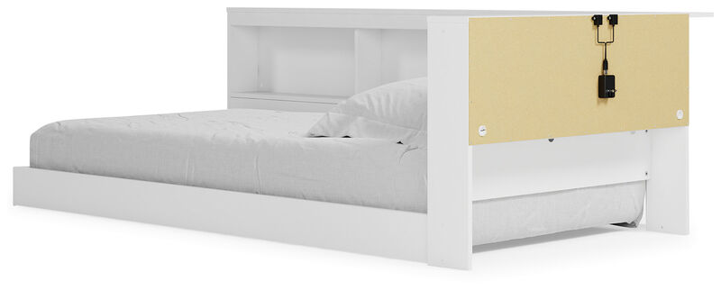 Twin Bookcase Storage Bed