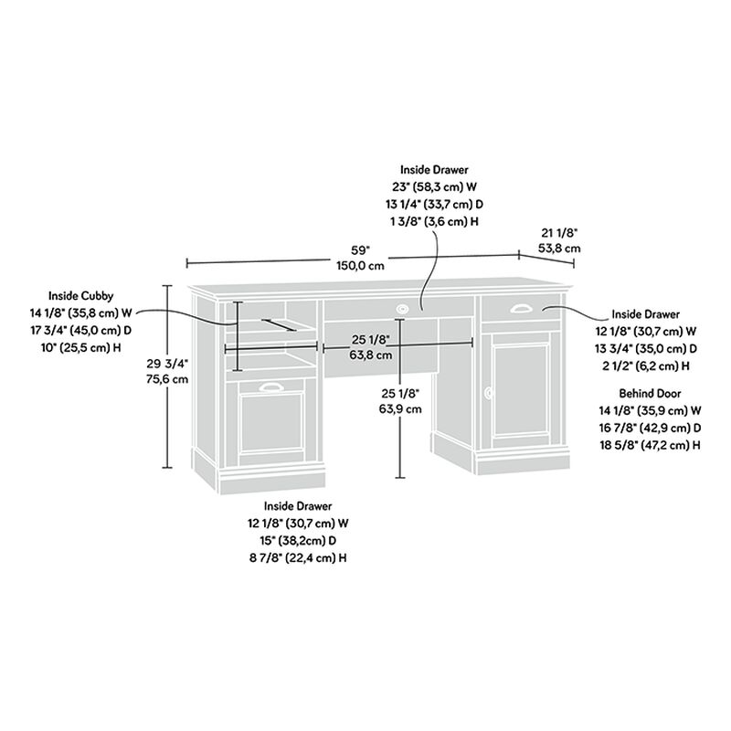 Barrister Lane Executive Desk