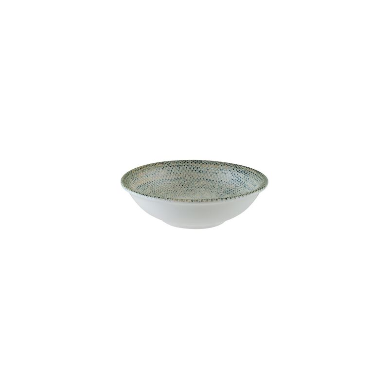 Sway dia.8" h:1.5" 17 oz. Round Decorated Porcelain Bowl (Set of 4)