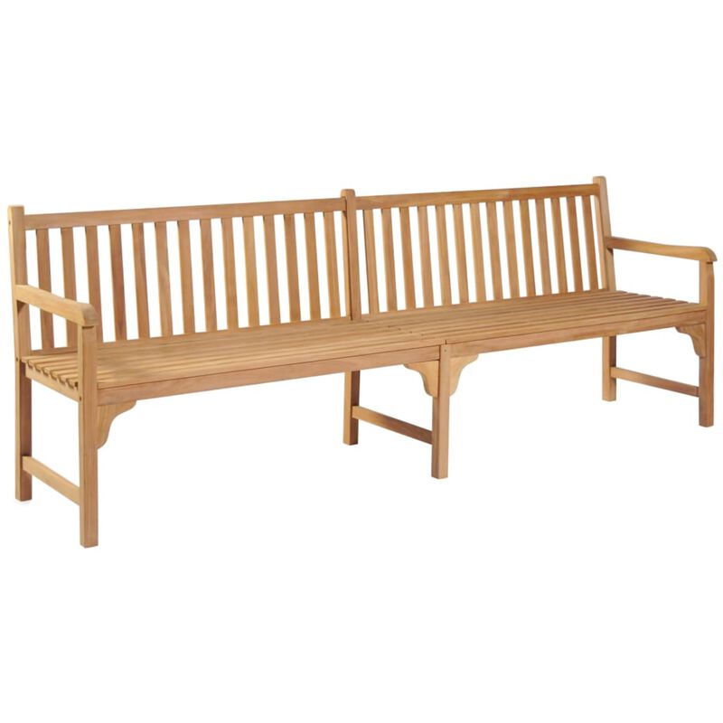 vidaXL Patio Bench 89.8" Solid Teak Wood
