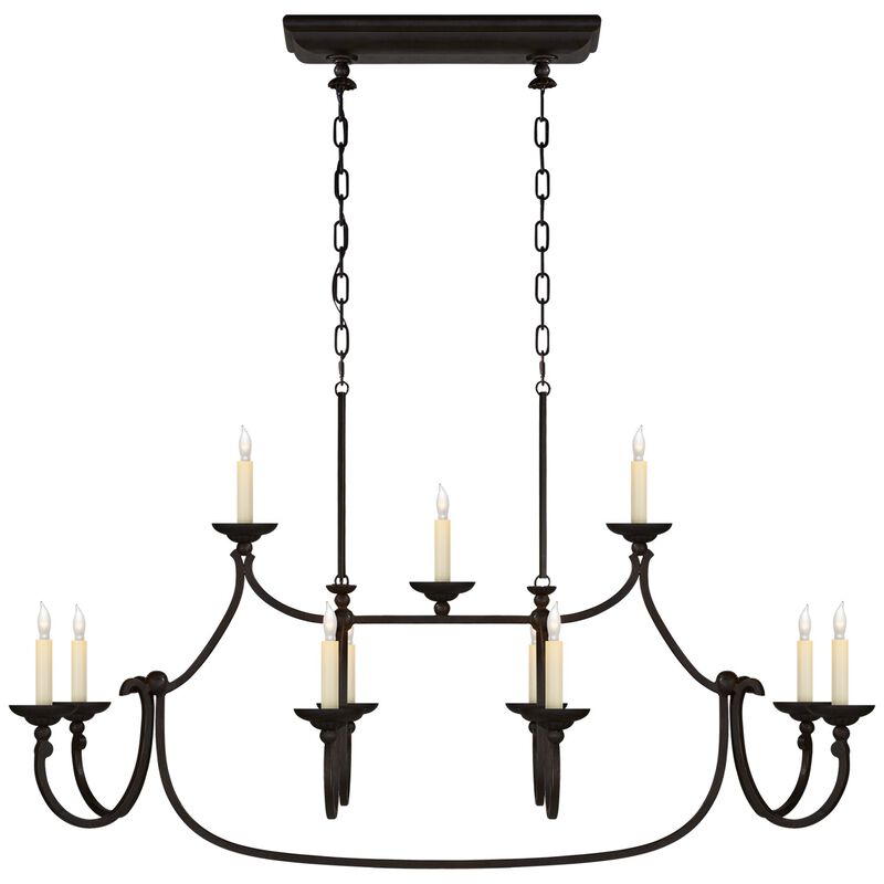 Flemish Large Linear Pendant