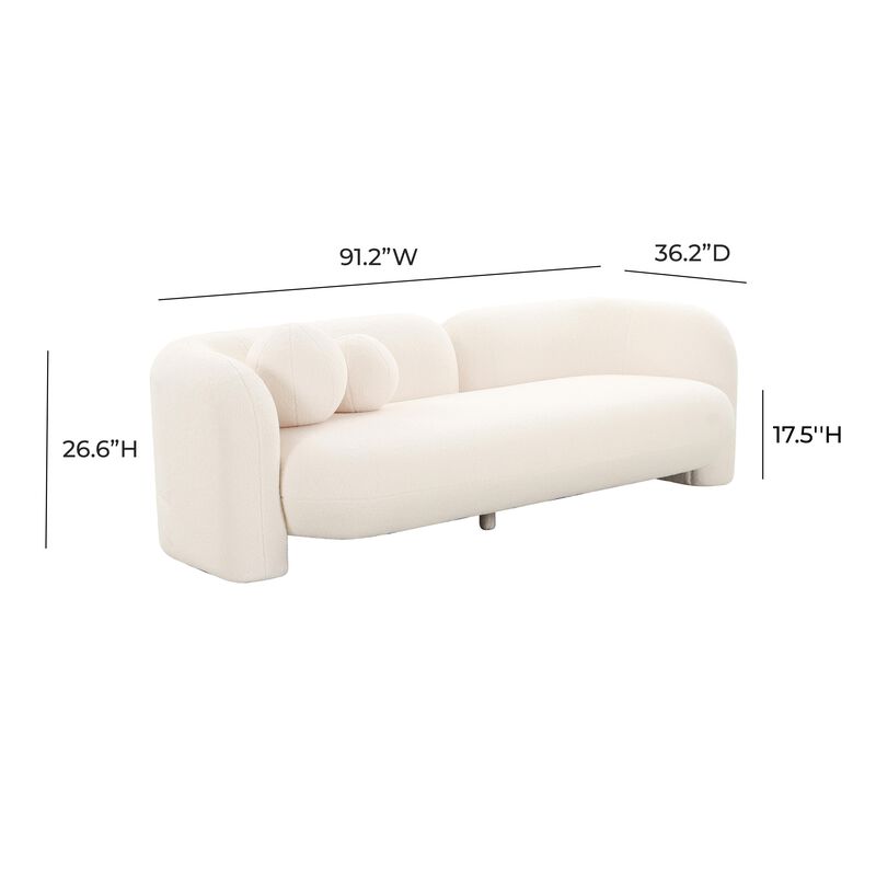 Amelie Faux Fur Sofa
